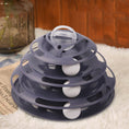 Load image into Gallery viewer, Stacked Turntable Ball Toy for Cats - Interactive Feline Playtime Fun"