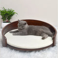 Load image into Gallery viewer, Furr & Co. RoyalRest Solid Wood Pet Sofa Bed