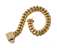 Load image into Gallery viewer, Stylish Stainless Steel Dog Cat Collar | Gold-Tone Chain Design