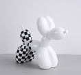 Charger l'image dans la visionneuse de la galerie, Black and White Balloon Dog Ornament
