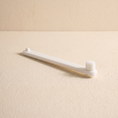 Load image into Gallery viewer, GentleCare Pet Toothbrush, slim white silicone brush with a soft head