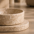 Load image into Gallery viewer, Travertine Pet Bowl Set
