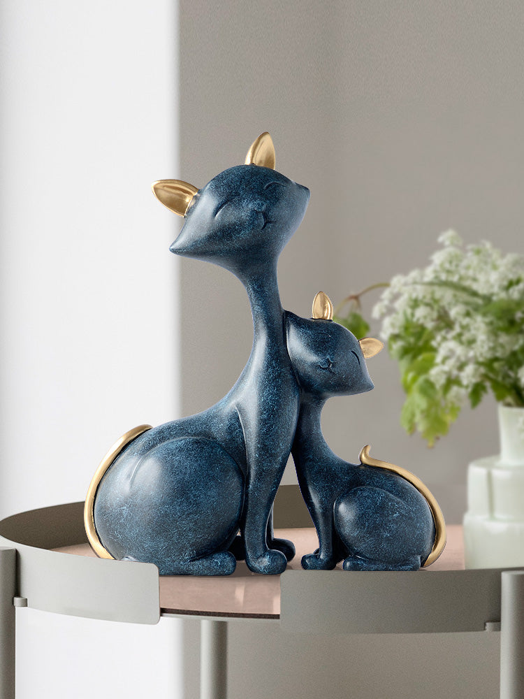 Cat Ornaments - Charming Scandinavian Style Decor