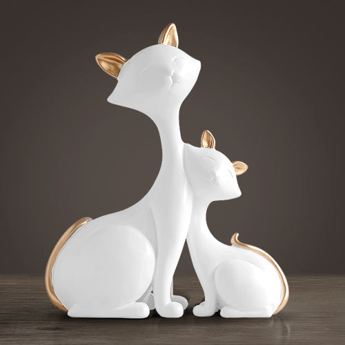 Cat Ornaments - Charming Scandinavian Style Decor