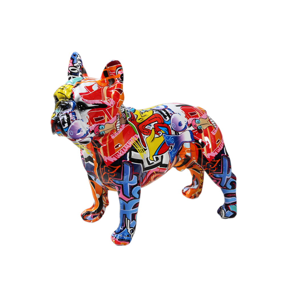 Dog Statue Resin Art - Elegant Canine Sculpture for Timeless Home Decor