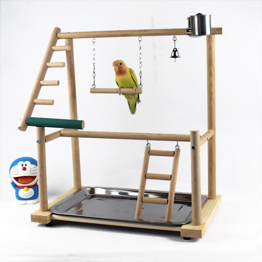 Bird Stand: Training, Playground, Swing, and Climbing Ladder for Cockatiels | Bird Gear Supplies