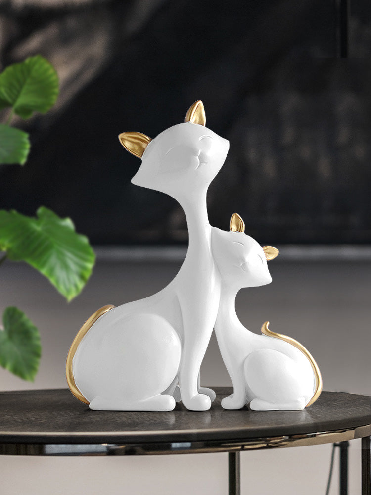 Cat Ornaments - Charming Scandinavian Style Decor