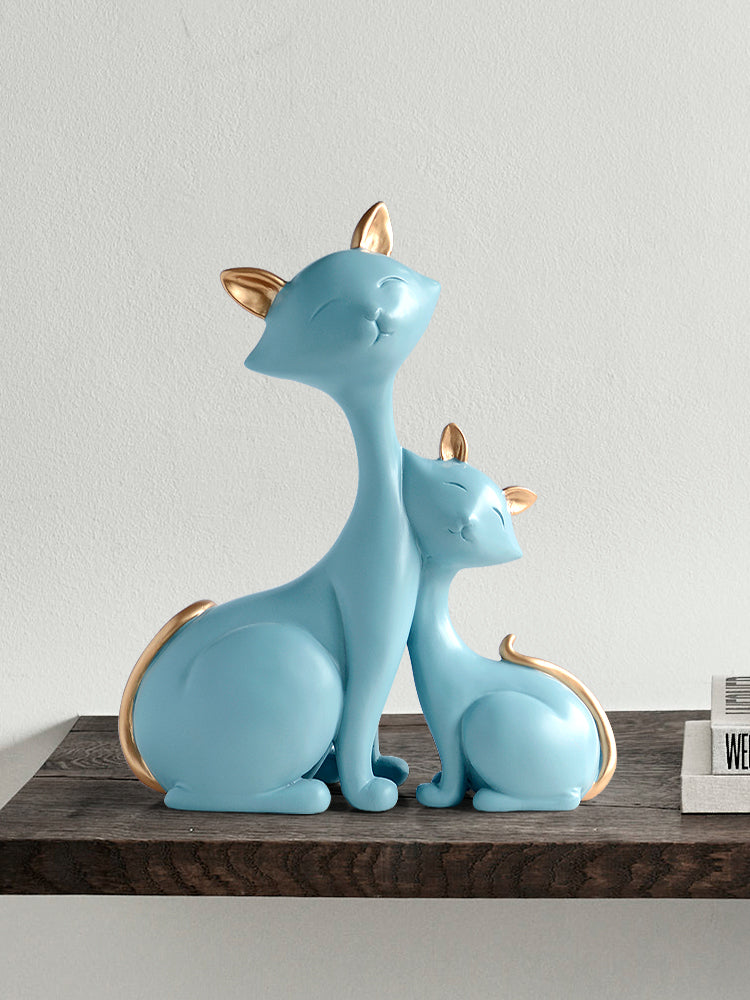 Cat Ornaments - Charming Scandinavian Style Decor