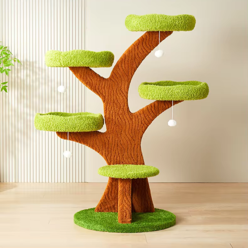 TreeHaven Cat Tree -The Natural Haven for Your Feline Friends