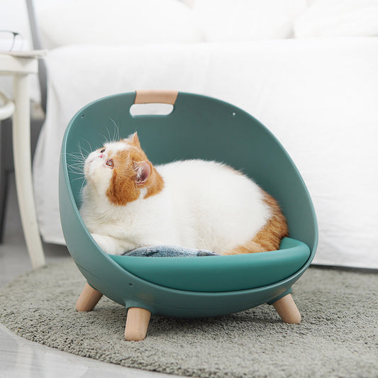 Stylish Bed for Small Pets 4 in 1 - Versatile Comfort and Convenience for Your Furry Friend