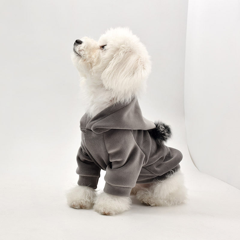 Veste de luxe élégante pour chien – Vêtements d'extérieur de créateur pour animaux de compagnie 