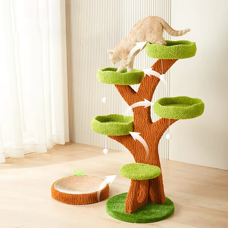 TreeHaven Cat Tree -The Natural Haven for Your Feline Friends