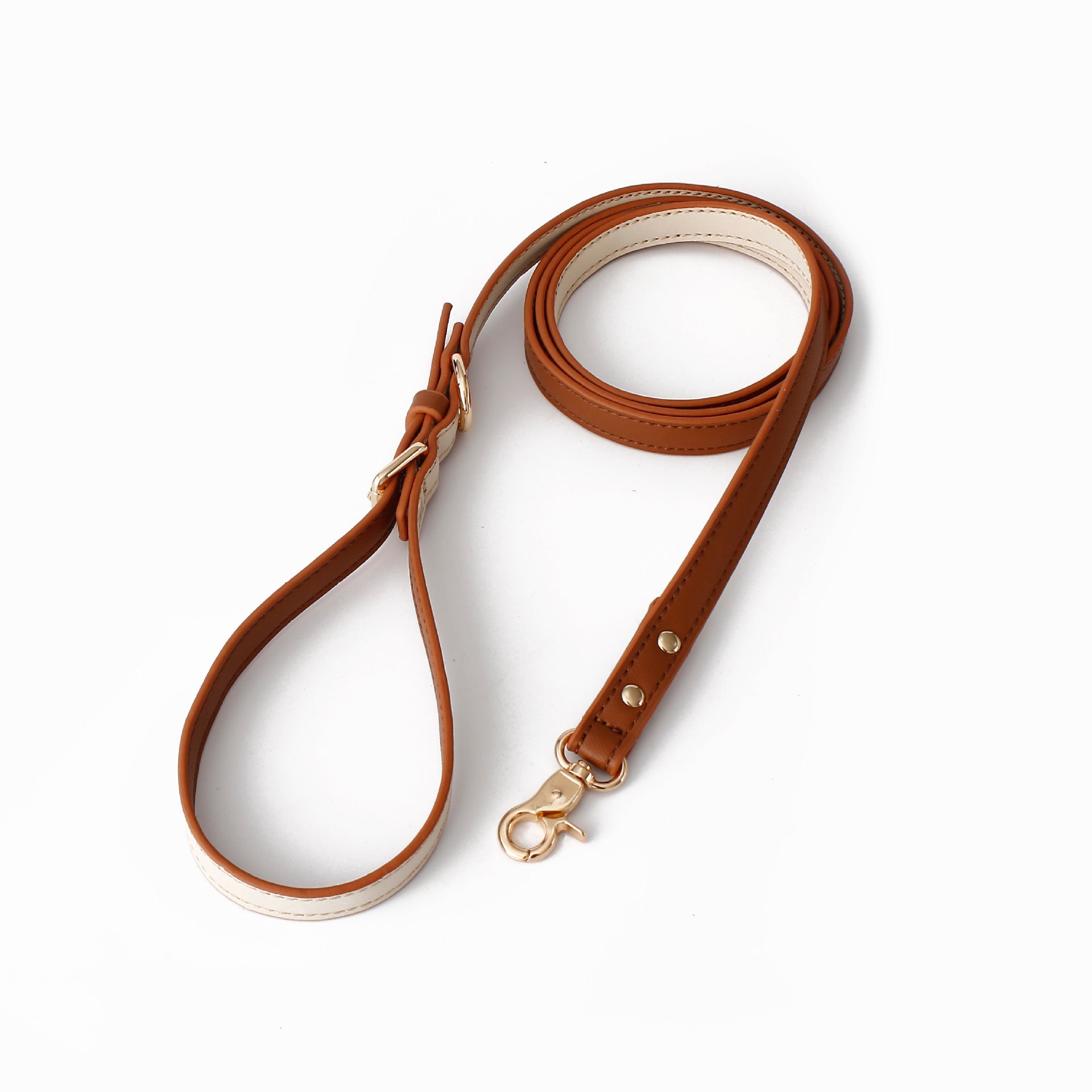 Versatile Leather Dog Leash: Multifunctional Pet Rope for All Your Needs