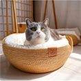 Load image into Gallery viewer, Furr & Co. Modern Oasis Cat Bed
