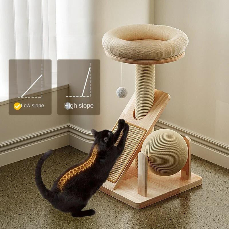 WhiskerWonderland All-in-One Cat Tree