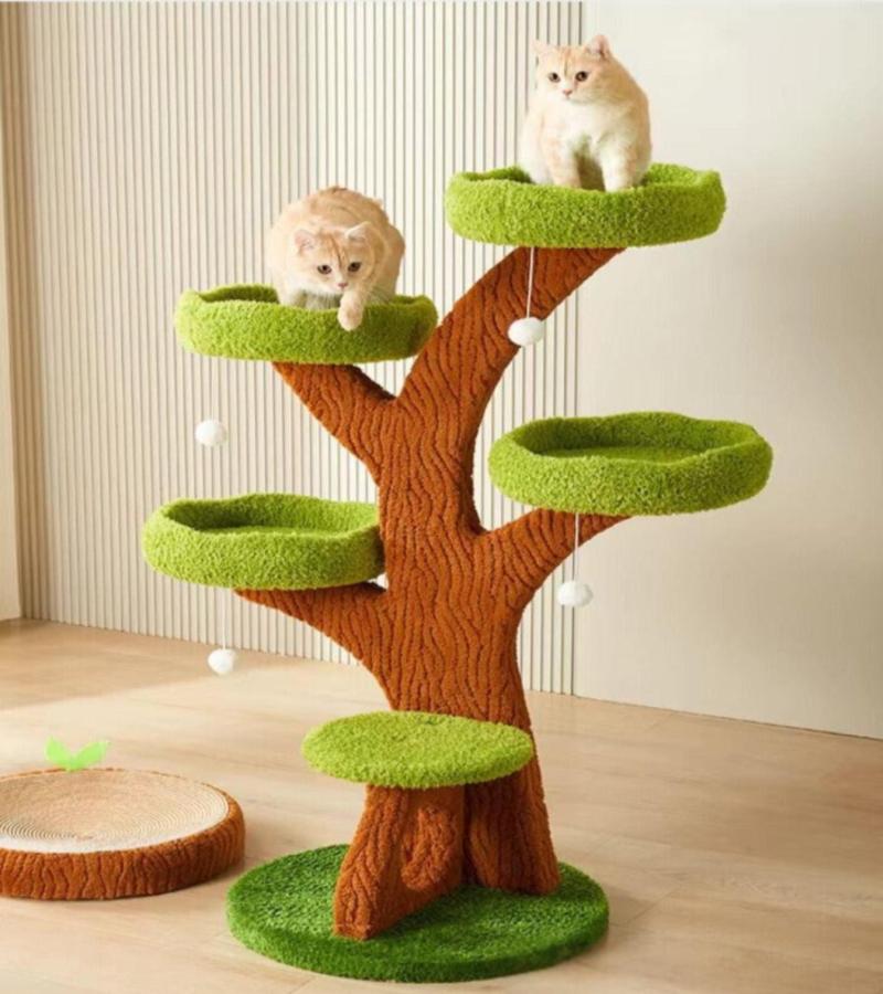 TreeHaven Cat Tree -The Natural Haven for Your Feline Friends