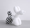 Load image into Gallery viewer, Black and White Balloon Dog Ornament
