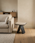Load image into Gallery viewer, Sora perch shown beside a sofa in a living room
