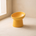 Load image into Gallery viewer, Pendio Raised Bowl in Yellow on a cream ground
